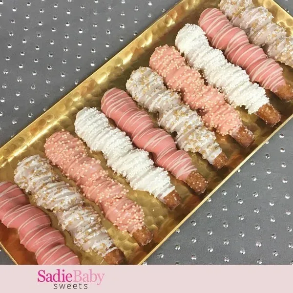 Caramel Wrapped Pretzels